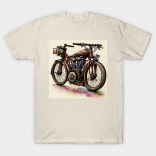 Steampunk motorcycle T-Shirt